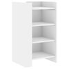 vidaXL Aparador 45x35x75 cm derivados de madeira branco