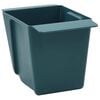 vidaXL Caixas de Flores para Paletes Euro 24 pcs Verde