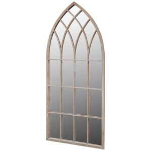 vidaXL Espelho jardim g&oacute;tico arqueado 50x115cm uso interior/exterior