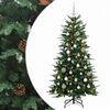 vidaXL &Aacute;rvore de Natal artificial com bolas 120 cm 150 LED