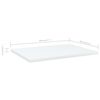 vidaXL Prateleiras para estante 4 pcs 40x30x1,5cm contraplacado branco