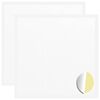 vidaXL Adesivo 2 unid. Branco &Oslash; 20 x 0,5 mm Papel