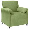 vidaXL Sof&aacute; de 1 lugar Verde Claro 88 x 83 x 95 cm Veludo