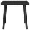 vidaXL Mesa de centro de jardim retangular 40x40x37 cm vime PE preto