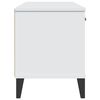vidaXL Sapateira VIKEN 106x35x45 cm derivados de madeira branco