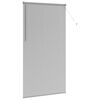 vidaXL Persianas venecianas Manual Prateado 220 x 110 cm Alum&iacute;nio