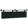 vidaXL Cabeceira Suspensa Verde Escuro 190 x 55 x 5 cm Veludo