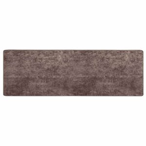 vidaXL Passadeira MARSA Cinzento 80 x 250 cm Poli&eacute;ster e PVC