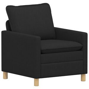 vidaXL Sof&aacute; Preto 76 x 81 x 87,5 cm Tecido