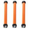 vidaXL Motores tubulares 3 pcs 10 Nm