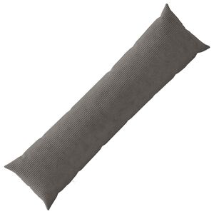 vidaXL Capa almofada HEERLEN Cinzento-Escuro 40 x 145 cm cord&atilde;o