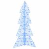 vidaXL &Aacute;rvore de Natal com 100 LEDs Azul 120 cm Acr&iacute;lo