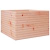 vidaXL Vaso/floreira de jardim 70x70x45,5 cm madeira de douglas maci&ccedil;a