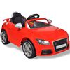 Carro Audi TT RS para crianças com controlo remoto - vermelho