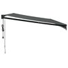 vidaXL Toldo retr&aacute;til autom&aacute;tico 5x3 m antracite