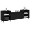 vidaXL Gabinete para TV Carvalho Preto 160 x 35 x 55 cm