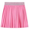 Saia plissada para criança rosa 92