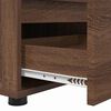 vidaXL Gabinete para TV com gaveta Carvalho Marrom 100 x 48 x 43 cm