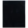 vidaXL Pel&iacute;cula para janela est&aacute;tica 90x2000 cm PVC preto fosco