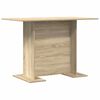 vidaXL Mesa de jantar 110 x 60 x 75 cm Derivados de Madeira Retangular