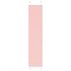vidaXL Rosa Plissada Cega 40x200 cm Largura Tecido 39,4 cm Poli&eacute;ster