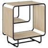 vidaXL Buffet Carvalho Sonoma 60 x 37,5 x 64,5 cm Derivados de Madeira