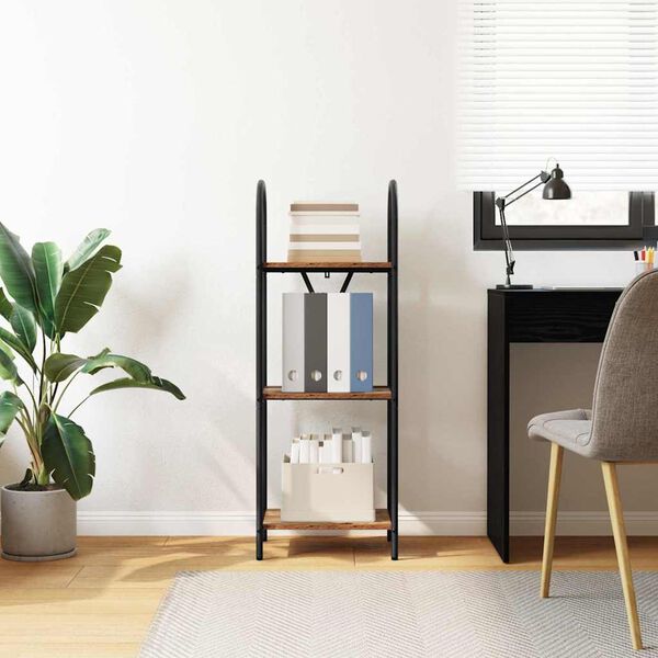 vidaXL Estante Madeira antiga 40 x 30 x 109 cm Madeira processada