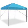 vidaXL Tenda de Toldo Manual Azul 243 x 243 x 251 cm tecido