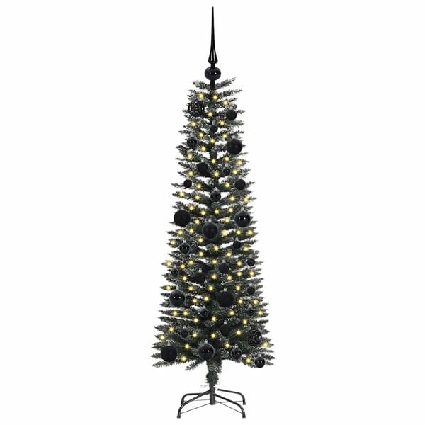 vidaXL Árvore de Natal Artificial Verde 120 cm PVC, Plástico e Aço