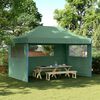vidaXL Tenda de Festa Verde 292 x 440 x 315 cm Tecido Oxford