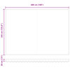 vidaXL Toldo Retr&aacute;til Laranja e Marrom 500 &times; 350 cm Poli&eacute;ster e Metal