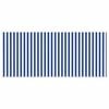 vidaXL Toldo Retr&aacute;til Azul e Branco 300 x 200 cm Poli&eacute;ster e Alum&iacute;nio