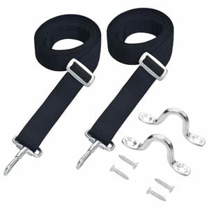 vidaXL Al&ccedil;as superiores para bimini 2 pcs tecido e a&ccedil;o inoxid&aacute;vel