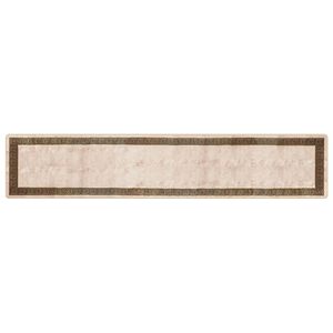 vidaXL Passadeira MARSA Preto 80 x 400 cm Poli&eacute;ster e PVC