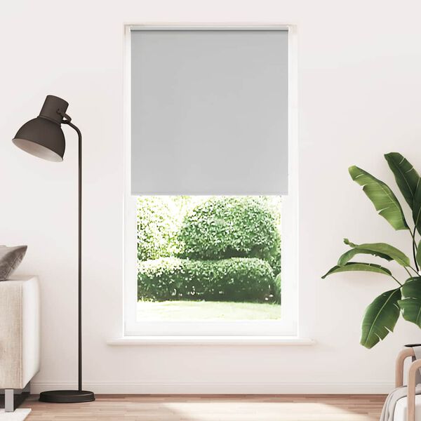 vidaXL Persiana de enrolar 115x230 cm largura tecido 110,7cm poli&eacute;ster