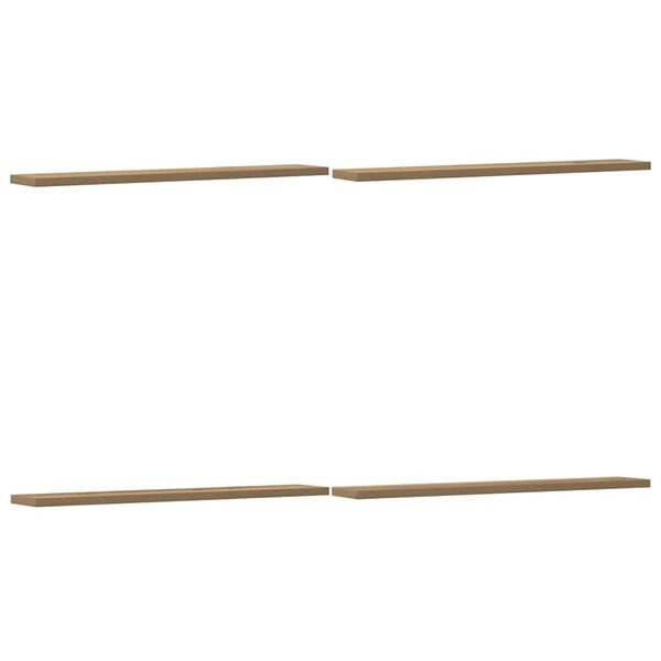 vidaXL Prateleiras p/ estante 4 pcs deriv. madeira carvalho artisiano