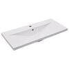 vidaXL Lavat&oacute;rio embutido 91x39,5x18,5 cm cer&acirc;mica branco
