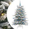 vidaXL &Aacute;rvore de Natal Articulada Artificial Branco 150 cm PE e PVC