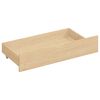 vidaXL Estrutura de cama com 2 gavetas 180x200 cm pinho maci&ccedil;o