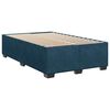 vidaXL Cama boxspring com colch&atilde;o 120x200 cm veludo azul