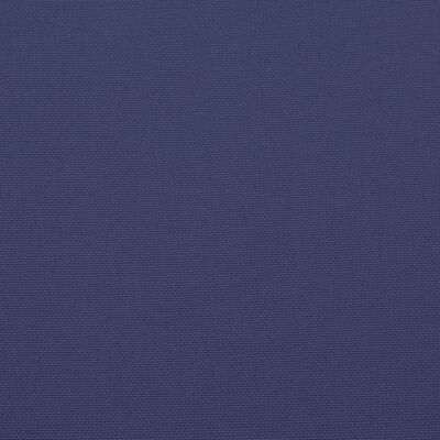 vidaXL Almofadões cadeira encosto alto 6pcs tecido oxford azul-marinho