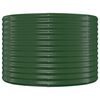 vidaXL Canteiro elevado jardim 175x100x68 cm a&ccedil;o galvanizado verde