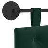 vidaXL Cabeceira Suspensa Verde Escuro 150 x 55 x 7 cm Veludo