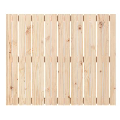 vidaXL Cabeceira de parede 108x3x90 cm madeira de pinho maciça