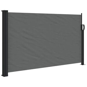 vidaXL Toldo lateral retr&aacute;til antracite 117x300 cm