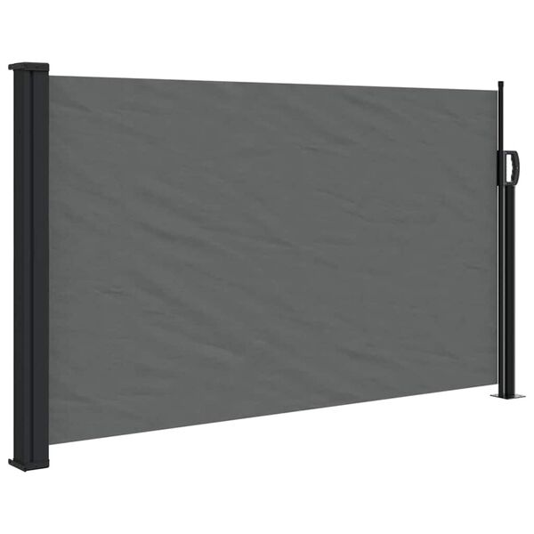 vidaXL Toldo lateral retr&aacute;til antracite 117x300 cm