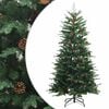 vidaXL &Aacute;rvore de Natal Articulada Artificial 120 cm a&ccedil;o Verde