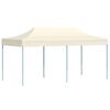 vidaXL Tenda de Festa 291 x 580 x 315 cm Creme Tecido Oxford