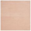 vidaXL Tapete pelo curto macio e lav&aacute;vel HUARTE 160x160 cm rosa-p&aacute;lido