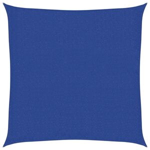 vidaXL Para-sol estilo vela quadrado 160 g/m&sup2; 3x3 m PEAD azul